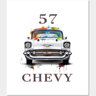 57 Chevy Posters and Art